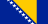 Flagge von Bosnien und Herzegowina