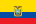 Flagge von Ecuador