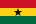 Flagge von Ghana