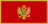 Flagge von Montenegro