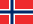 Flagge von Norwegen