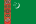 Flagge von Turkmenistan